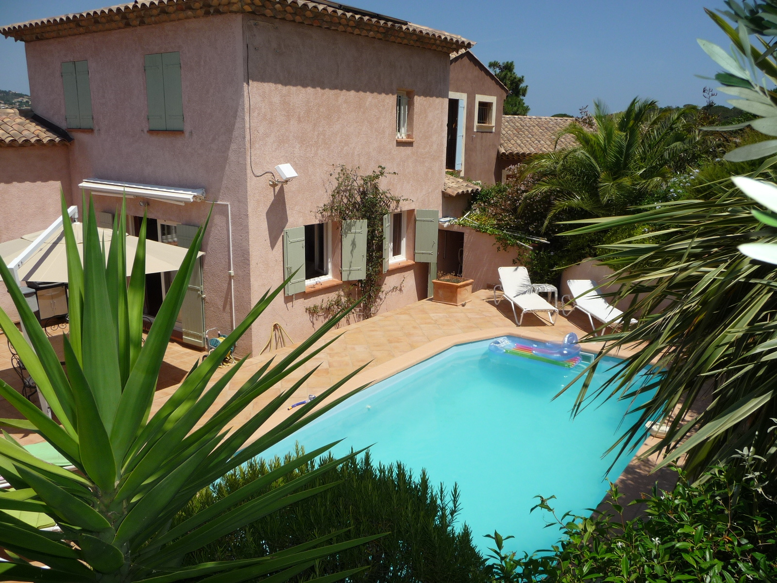 vente Villa sur les hauteurs de Sainte Maxime